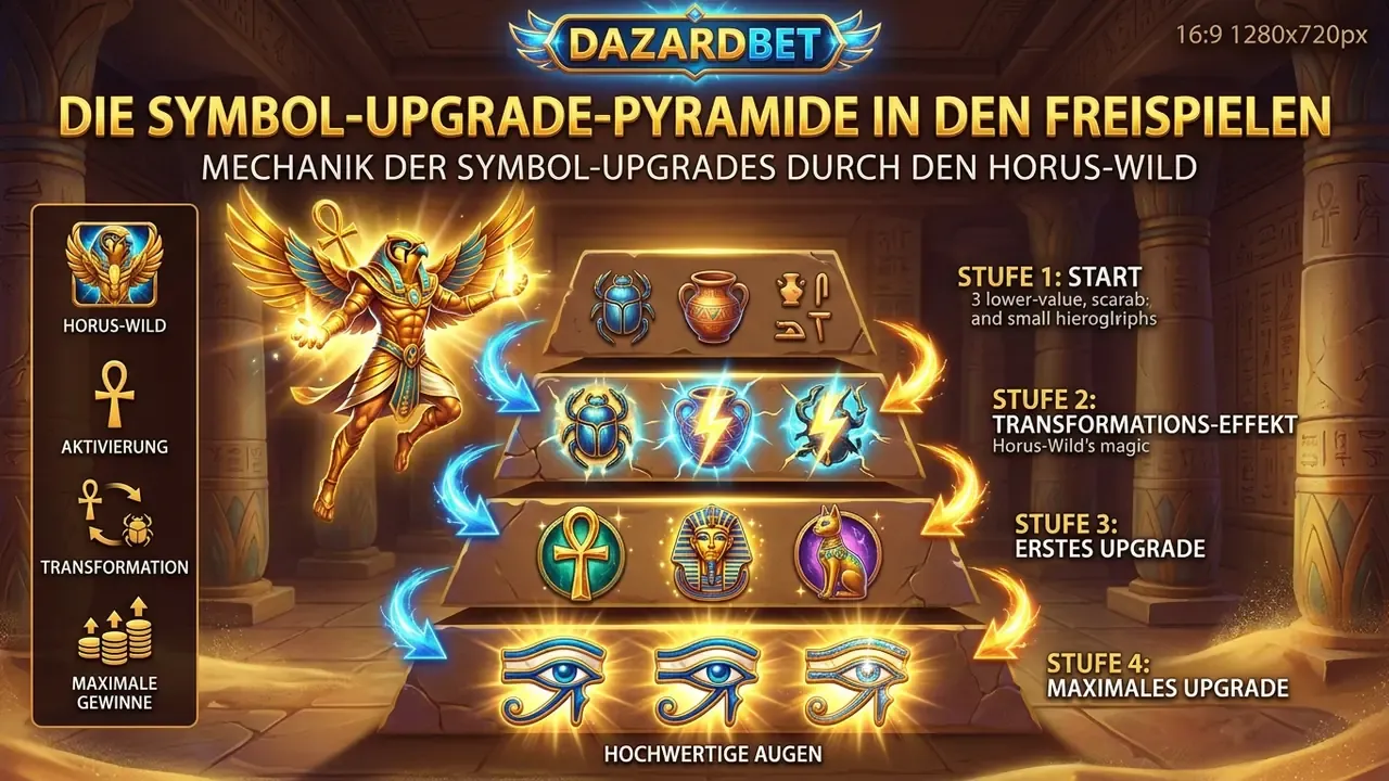 Eye of Horus Symbol Upgrade Freispiele