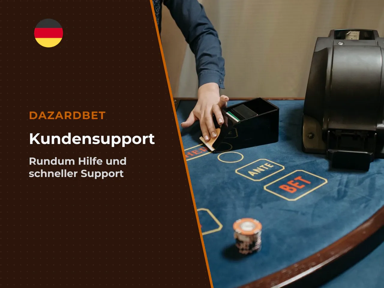 Kontaktwege und deutschsprachiger Support. Die Primärkanäle