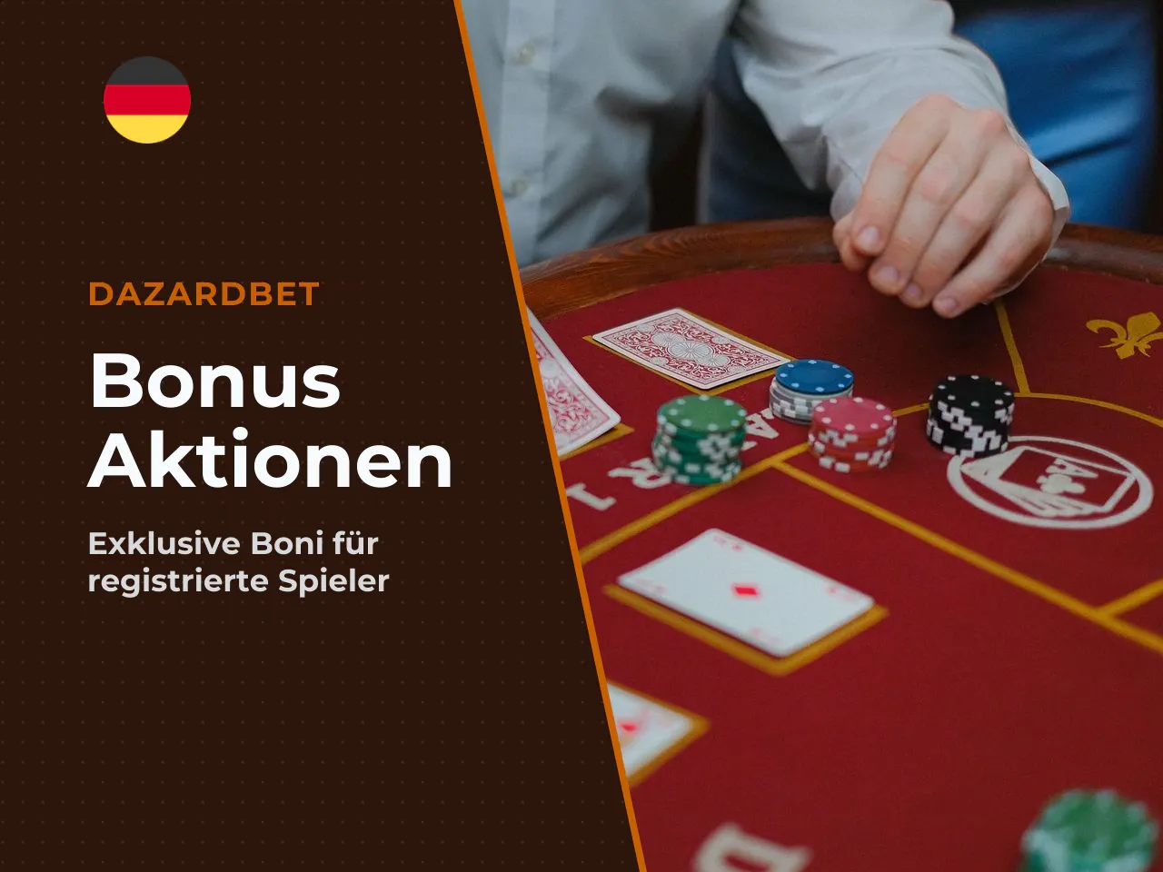 Boni und Aktionen für registrierte Spieler