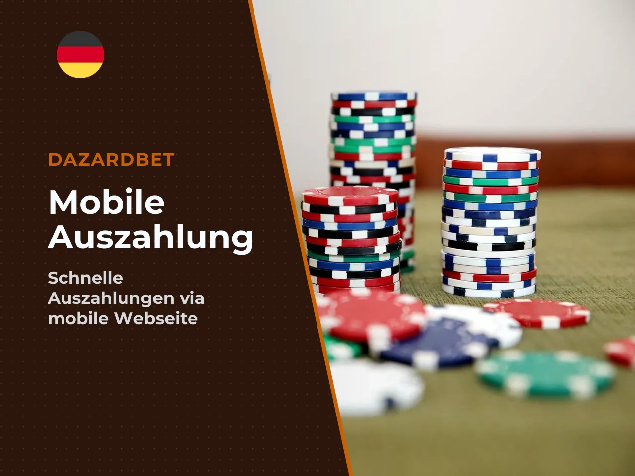 15 H3 Auszahlung im mobilen Dazardbet