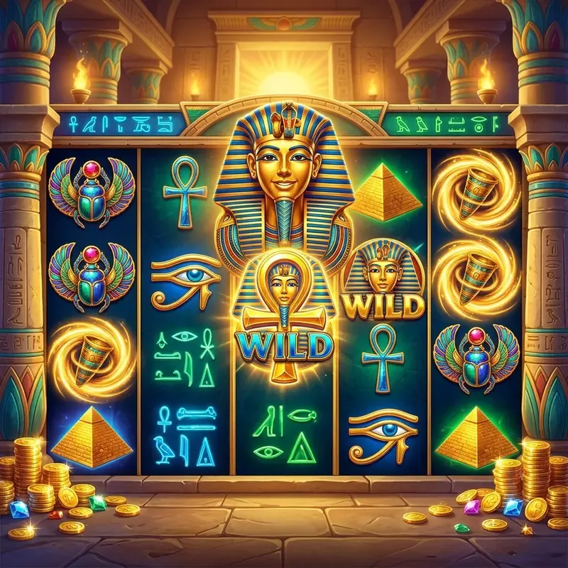 Lucky Pharaoh Wild spielen Slot online