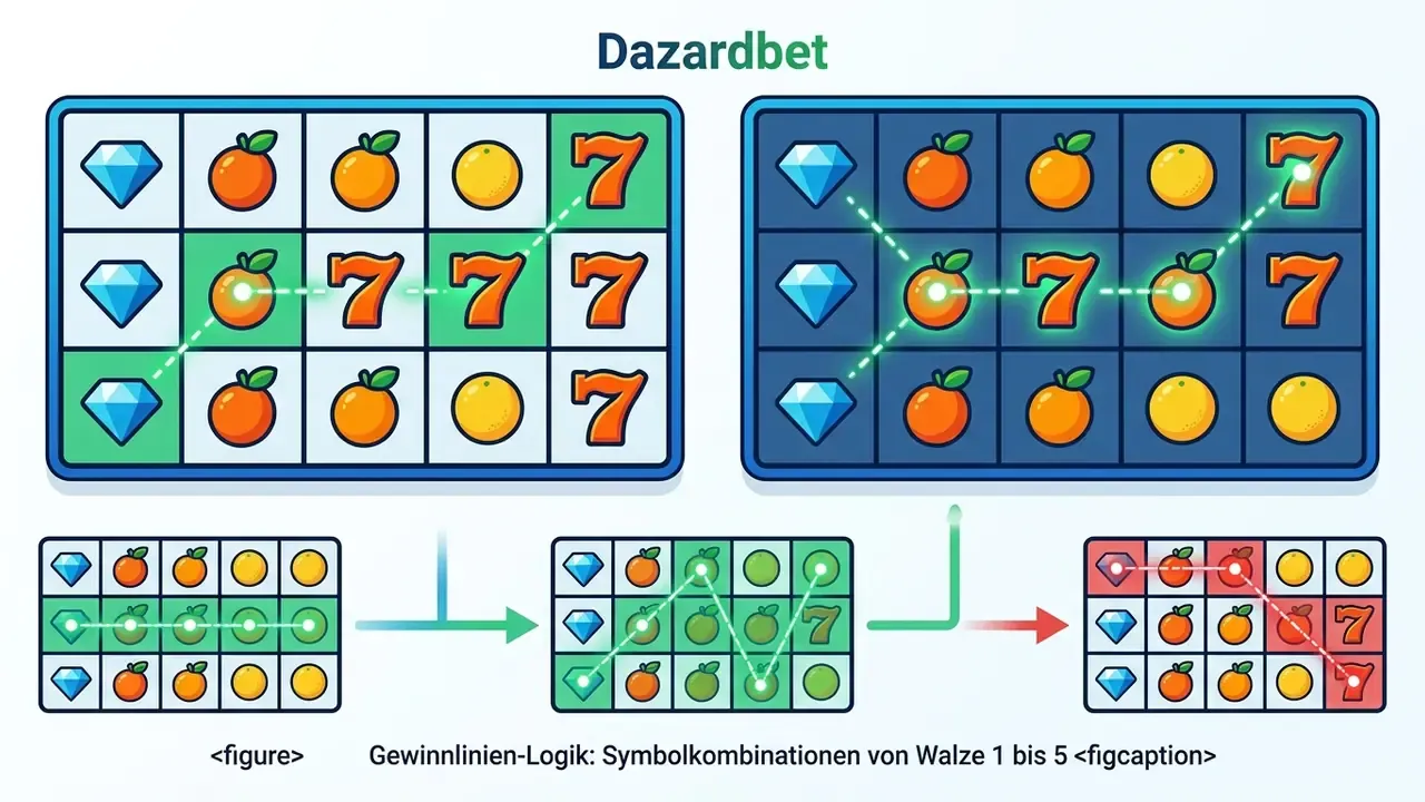 Eye of Horus Gewinnlinien Darstellung