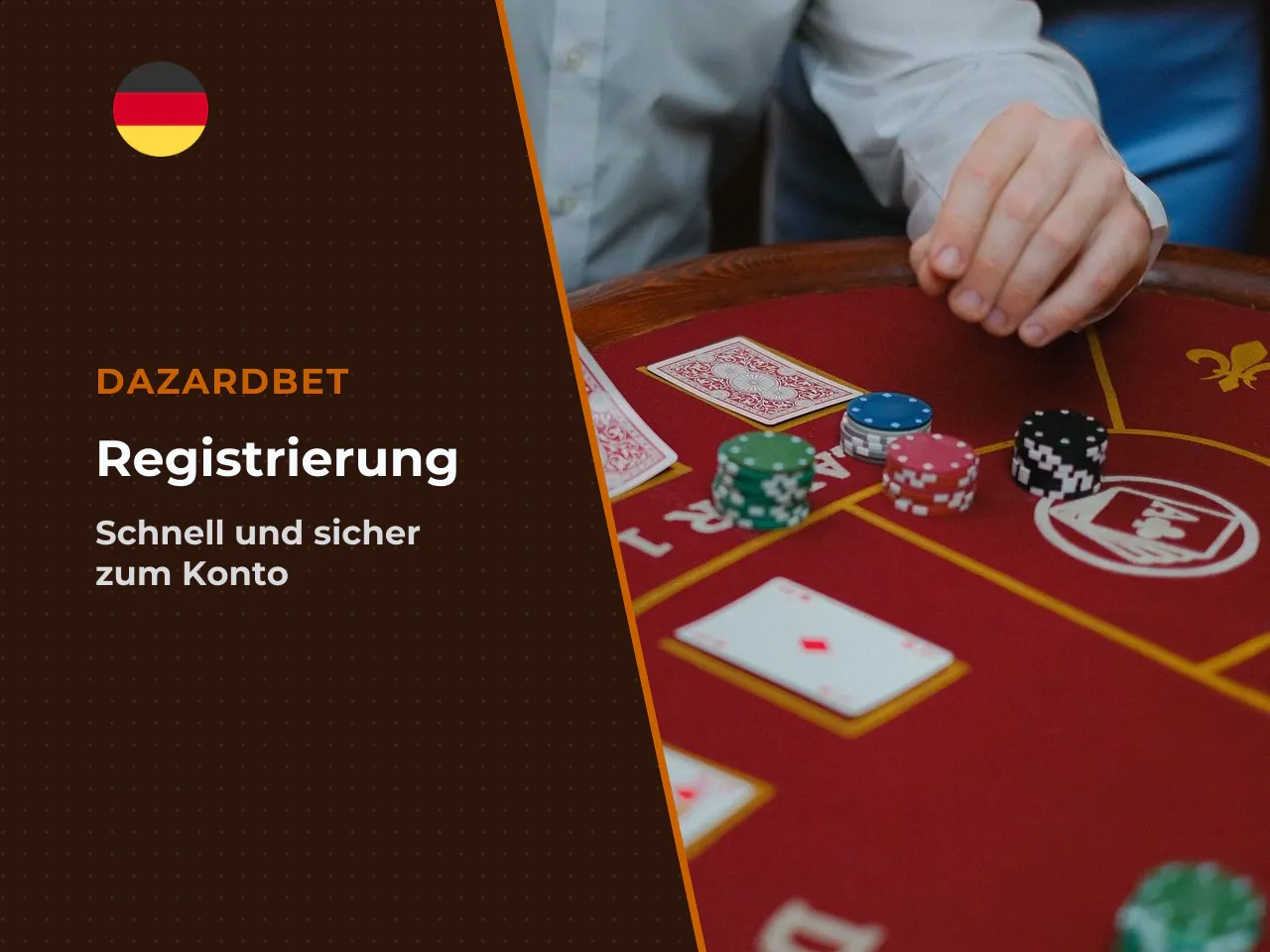 So funktioniert die Dazardbet Anmeldung Schritt