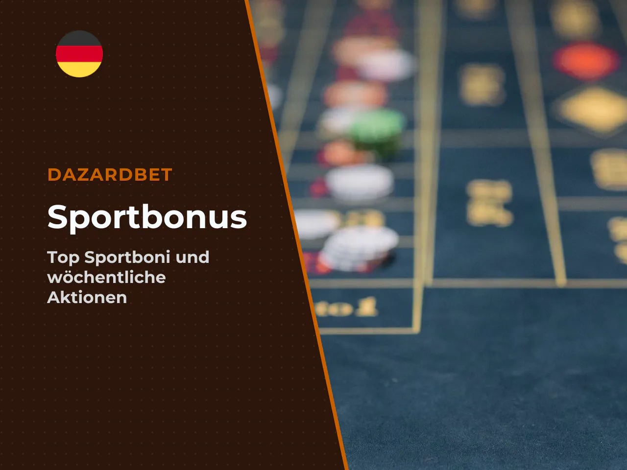 Sport-Willkommensbonus und Weekly Sports Reload