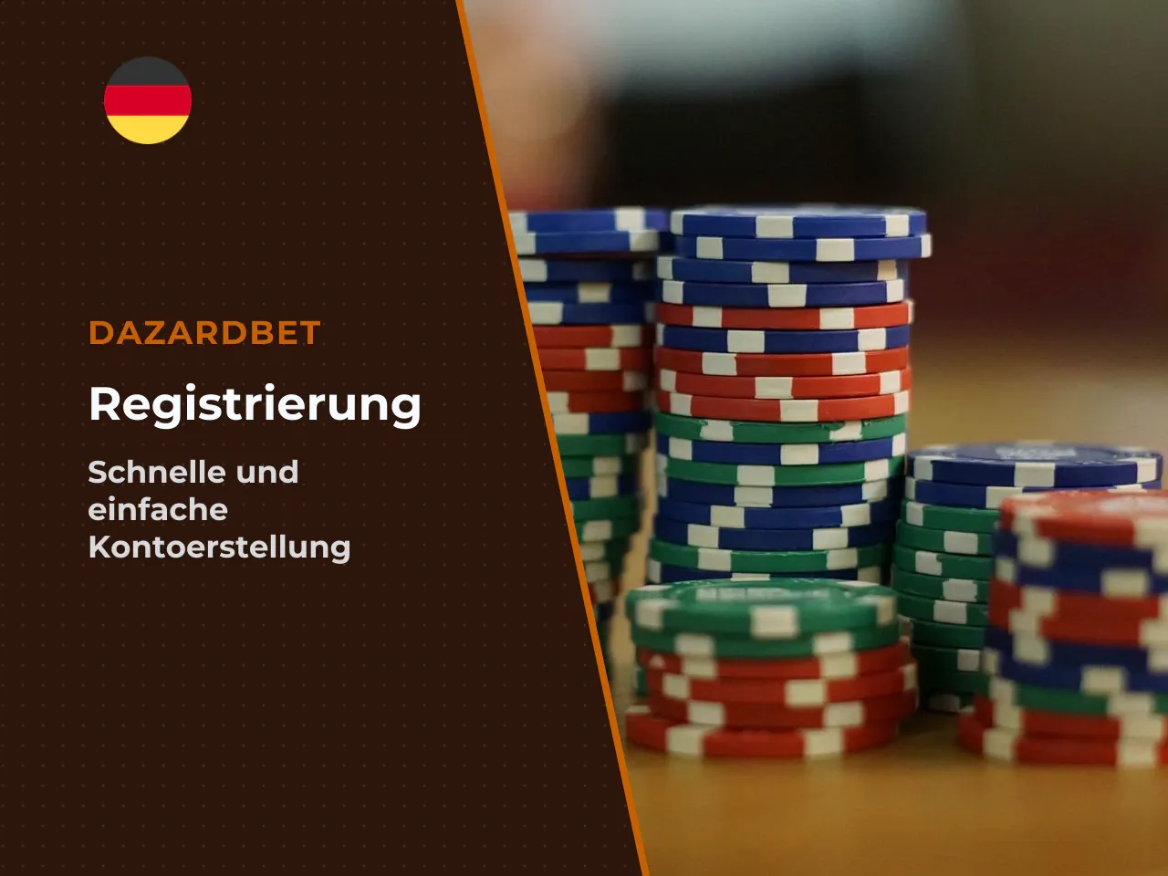 So registrieren Sie sich und melden