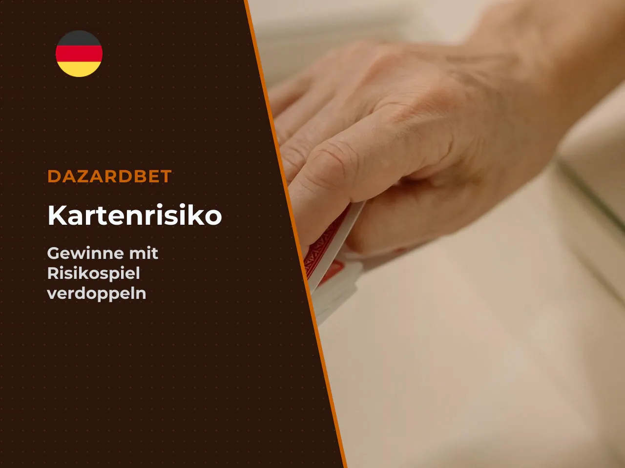 Gamble-Funktion Karten-Risikospiel . Nach jedem Gewinn