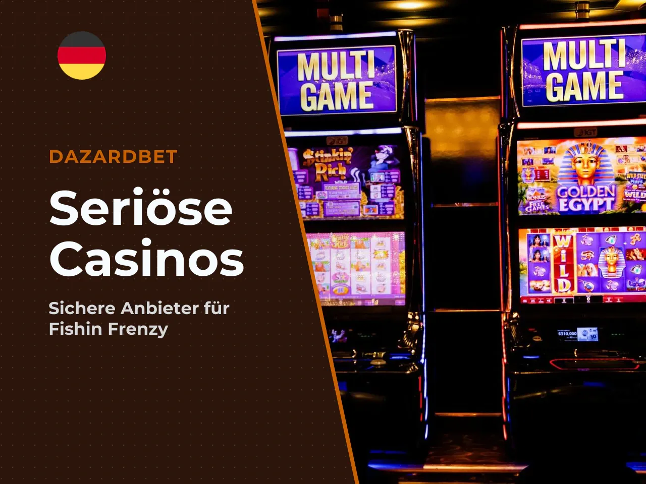 Woran ein seriöses Fishin Frenzy Casino