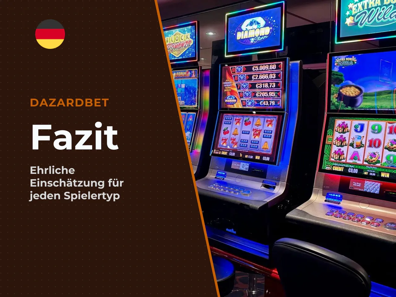 Kurzfazit für wen dieser Spielautomat passt