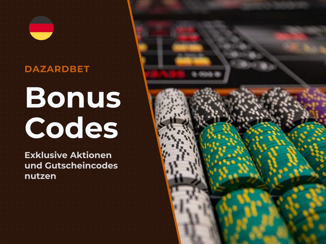 Dazardbet Promo Code Eingabe, Fehlerquellen, Gültigkeit