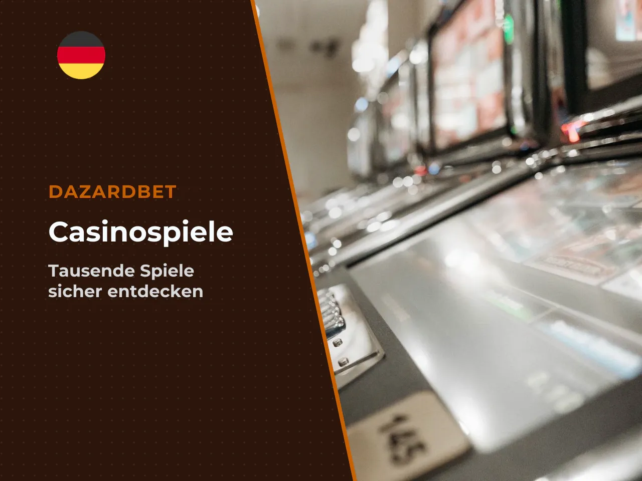 Casinospiele, Slots und Live-Tische im Überblick