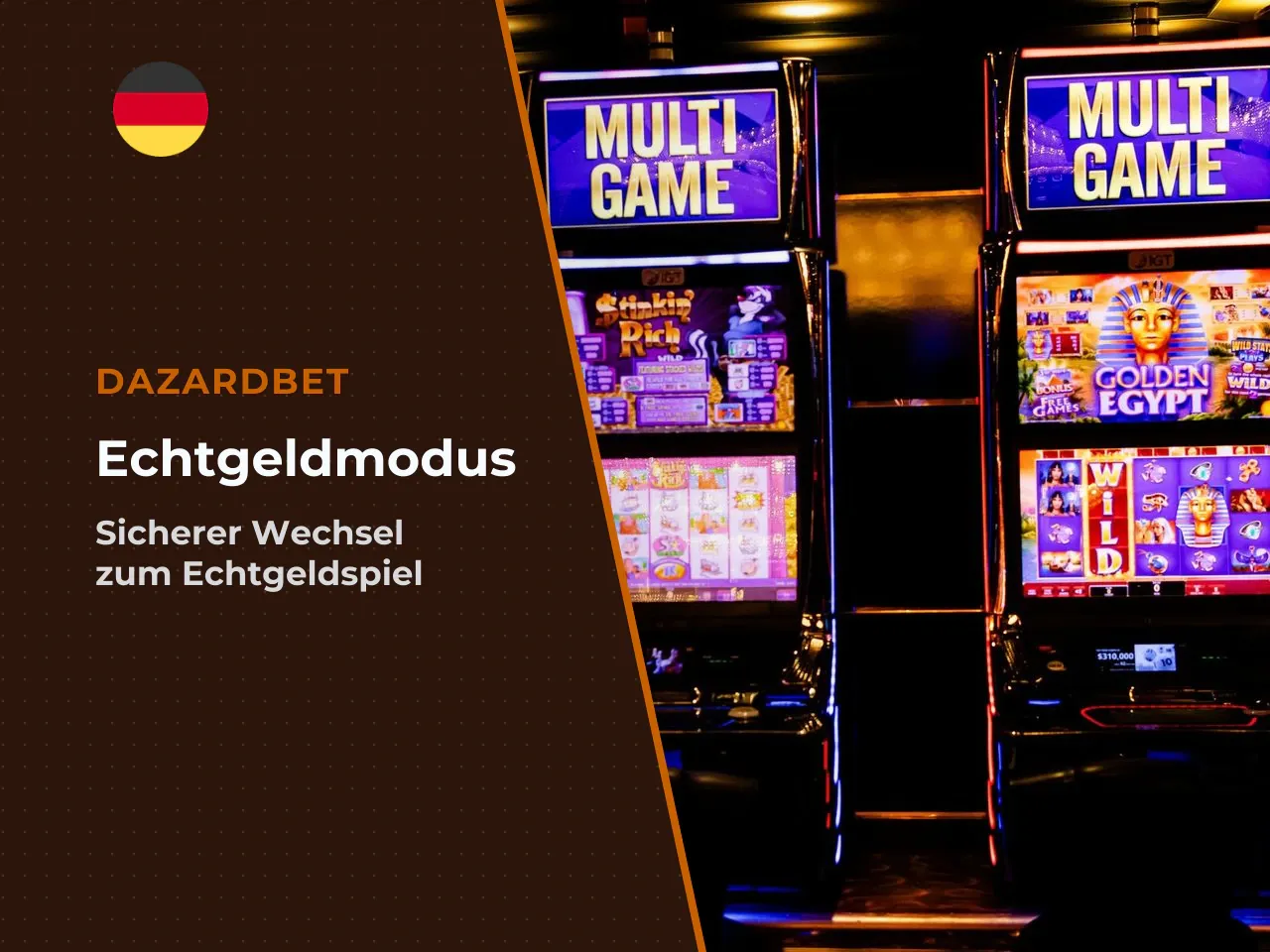 9.3 Wechsel zwischen Demo und Echtgeld