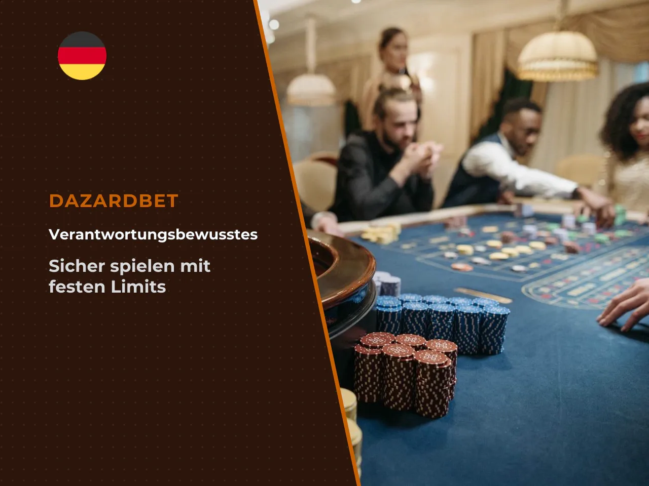 Verantwortungsvolles Spielen. Glücksspiel ist Unterhaltung, keine