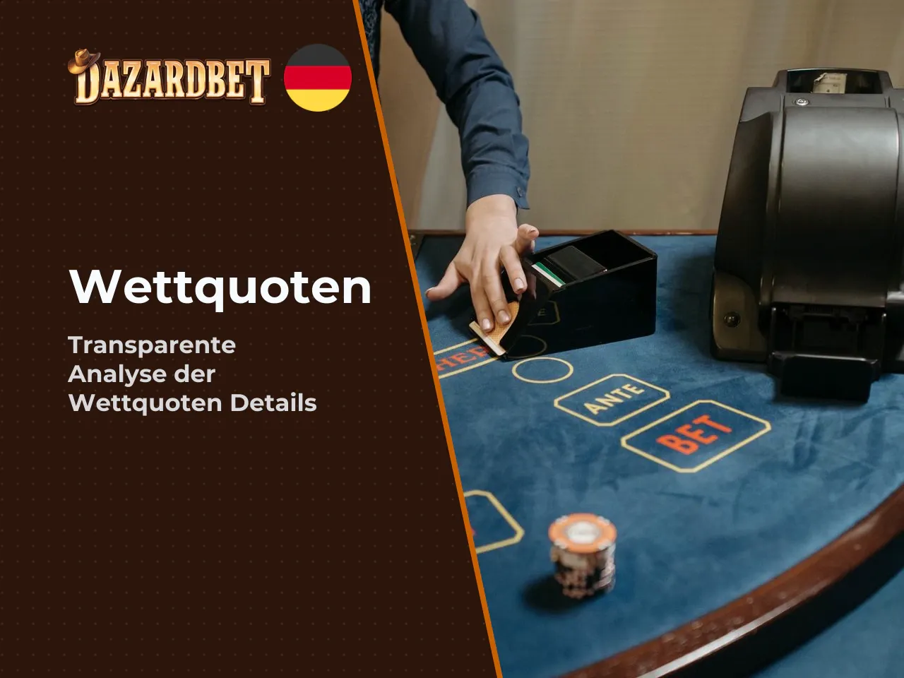 Mindestquote, Wettmargen und Quotenbewertung. Die Dazardbet