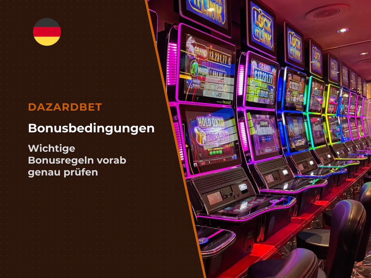 Bonus und Angebotsbedingungen vor dem Echtgeldspiel