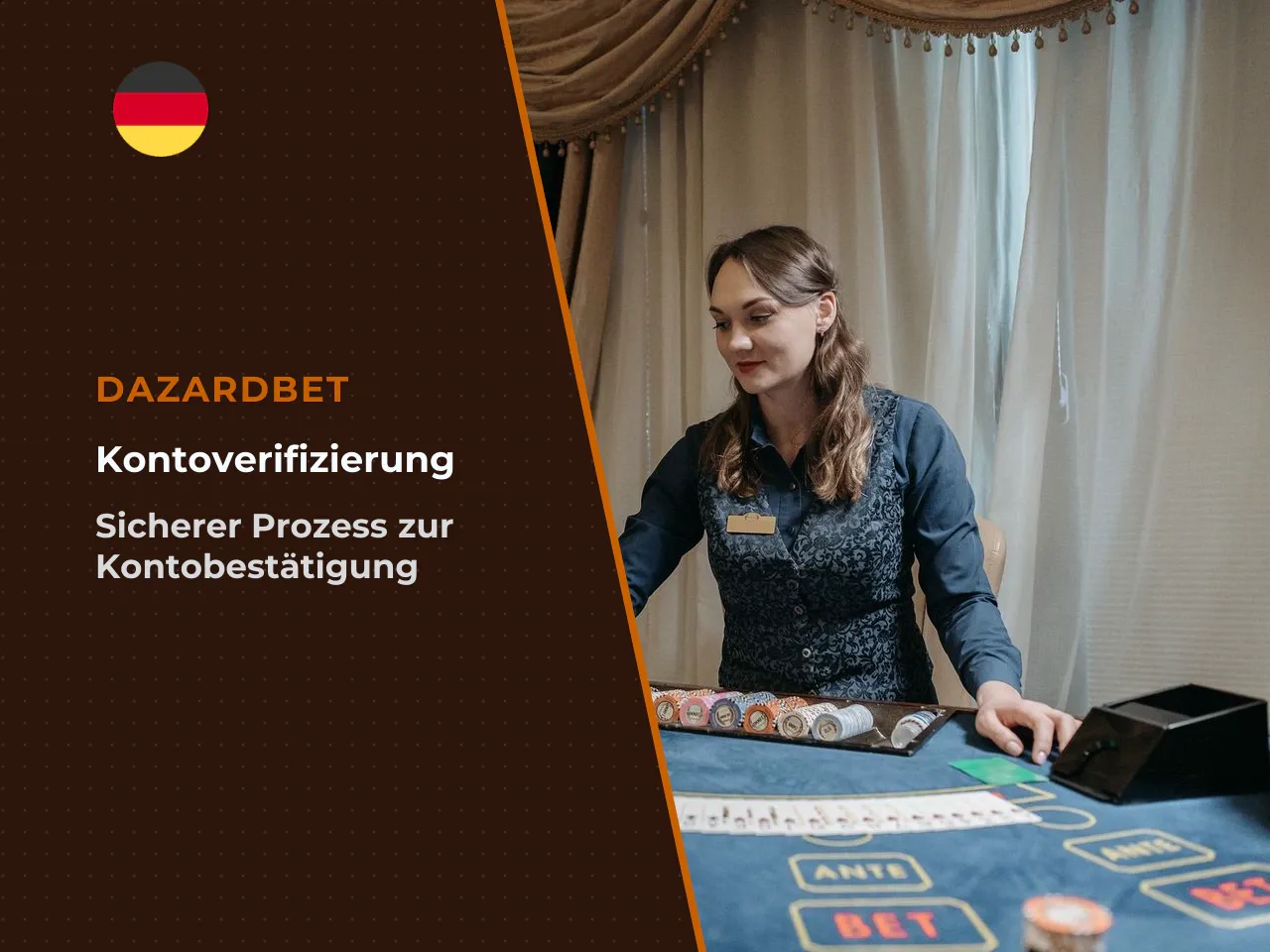 Dazardbet Altersüberprüfung und Kontoverifizierung. Die Altersüberprüfung