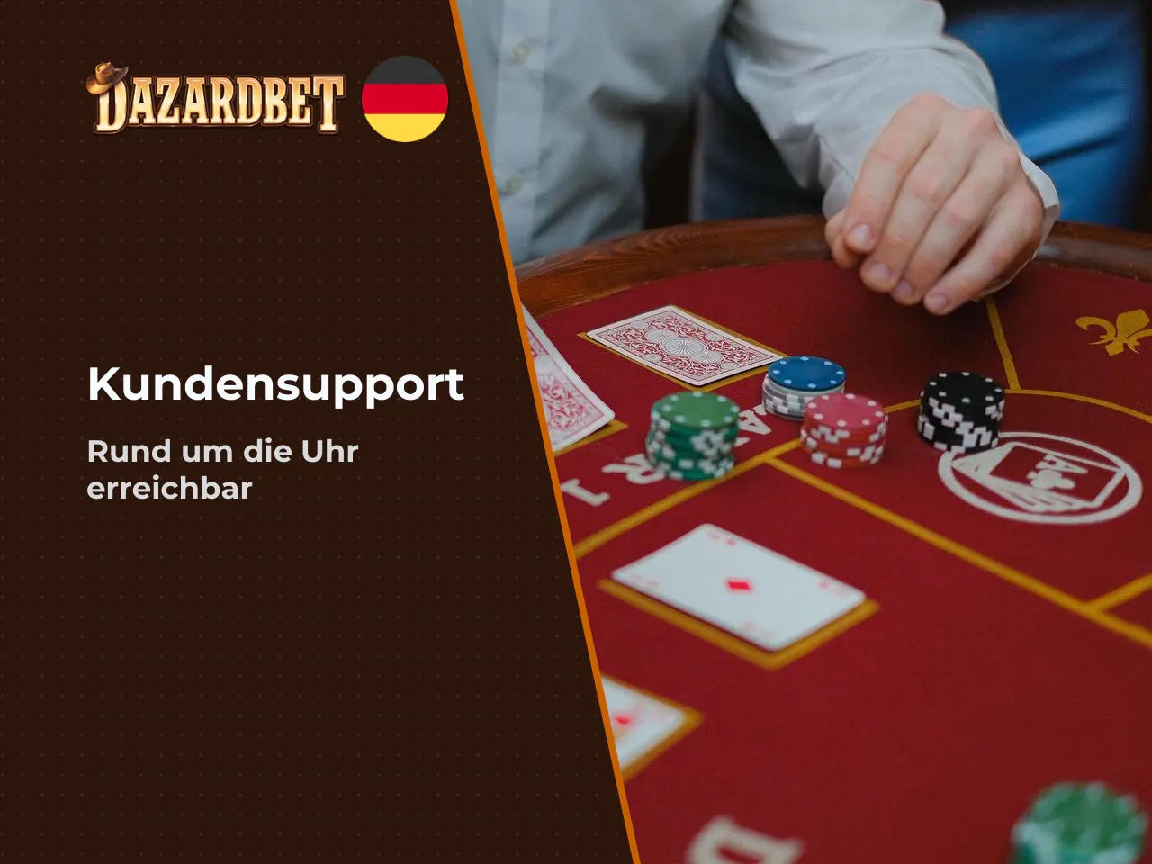 Kundensupport und Servicequalität. Erreichbar ist der