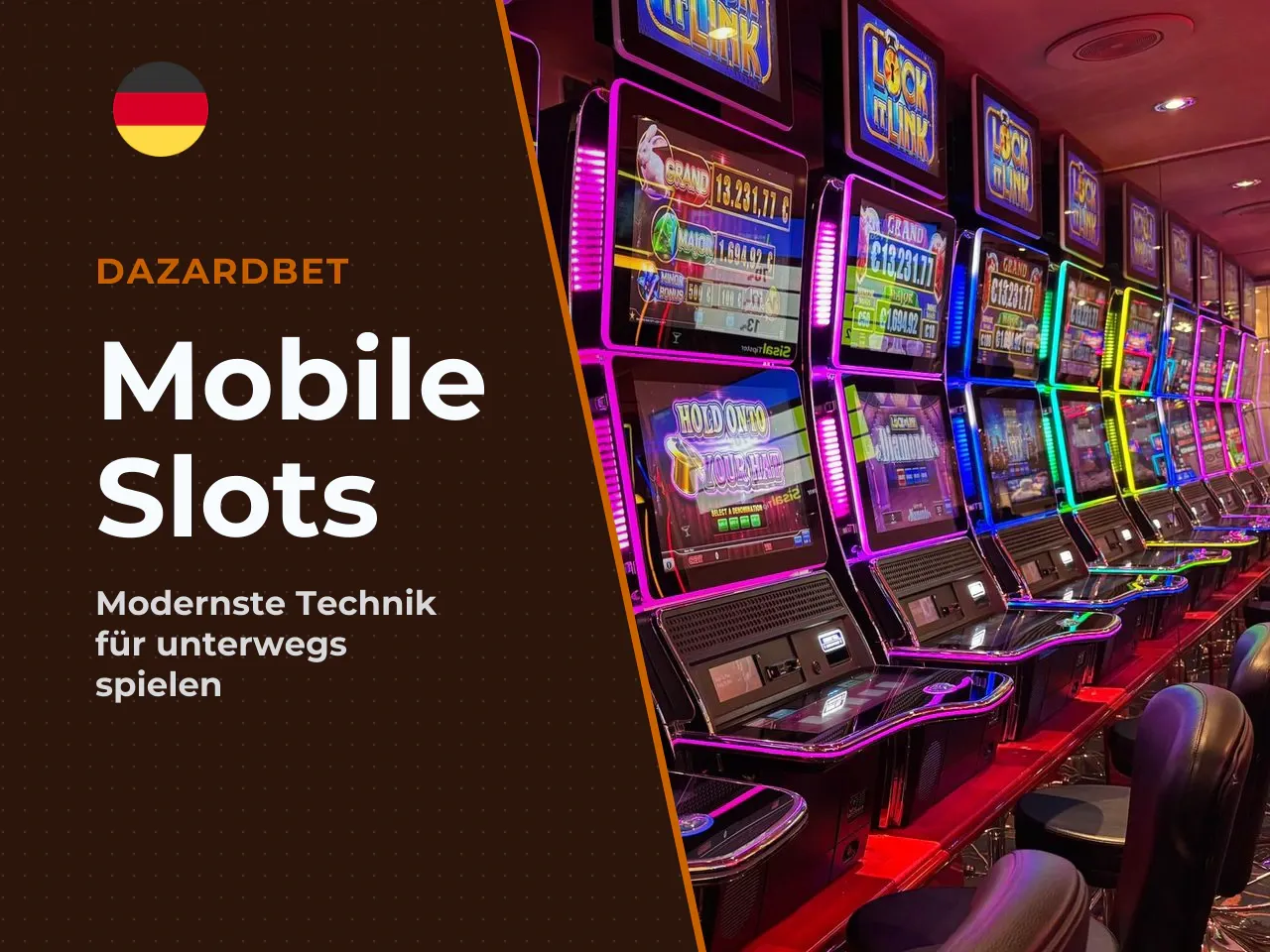 Spielautomaten unterwegs im Online Casino nutzen