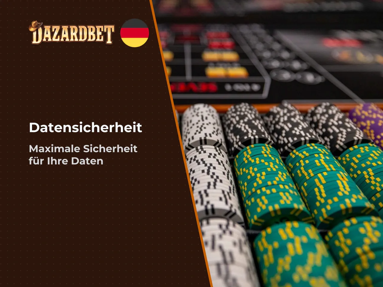 Schutz von Spielern und Zahlungsinformationen. Auf